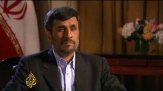 Mahmoud Ahmadinejad on IranUS relations [upl. by Aduhey818]