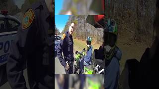 Cop gets mad and demands biker to give him his address 🤨 kenny1020304050 [upl. by Kevan823]