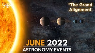 Must Watch Astronomy Events In June 2022  Planet Alignment  Meteor Shower  Super Moon [upl. by Coleman]