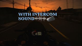 PuncakCianjur Ride With Intercom Sound  ZX25R  4K [upl. by Narhem575]