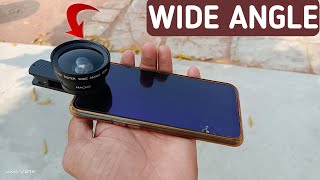 Wide Angle Smartphone Lens 045X Review [upl. by Corina453]