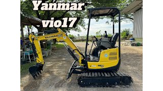 Yanmar vio17 รถปี2562 ขึ้นรถกระบะได้ รุ่นไหม่ [upl. by Nonnair]