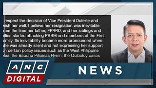 Senate President VP Dutertes resignation as DepEd Chief inevitable  ANC [upl. by Toth]