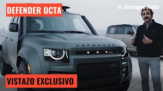 Defender OCTA Primer vistazo al Land Rover más potente jamás [upl. by Ococ]