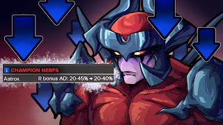 AATROX IS GETTING NERFED [upl. by Etra]