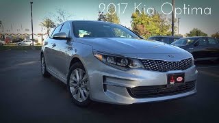 2017 Kia Optima EX 24 L 4Cylinder Road Test amp Review [upl. by Benn]