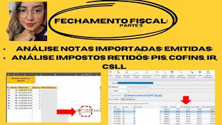 Aprendendo a contabilizar☕️ Fechamento fiscal SERVIÇOS lucro presumido parte 3 [upl. by Rehsu]