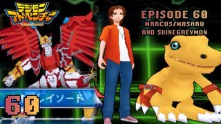 Digimon Adventure PSP  Walkthrough Episode 60  Marcus DamonMasaru Daimon and ShineGreymon [upl. by Aliuqahs621]