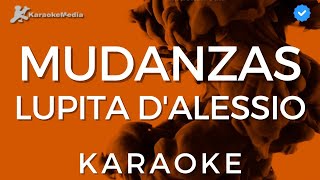 Lupita DAlessio  Mudanzas Karaoke [upl. by Kramal]