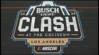 2024 Busch Clash at the Coliseum  NASCAR Cup Series [upl. by Hyacinthia]