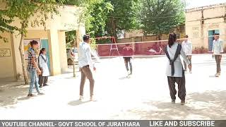 II सेपक टकरा खेल II Sepak takraw Game II Govt Schol Jurarhara [upl. by Acinomaj]