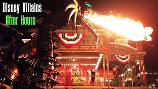 Maleficent Dragon at Disney Villains After Hours Breathing Fire  wDisney Villains MultiAngle [upl. by Haliek653]