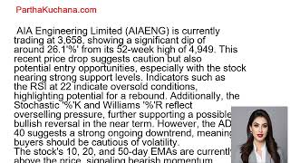 AIA Engineering Stock Analysis Key Support amp Reversal Signals RSI MACD ADX Insights [upl. by Silado]