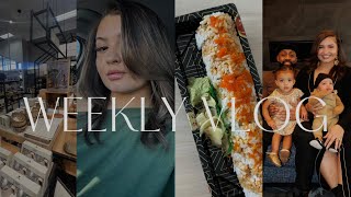 WEEKLY VLOG starting my natural hair journey  family photoshoot  target runs  cook w me amp more [upl. by Schapira563]