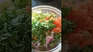 Shorts Healthy Tasty Mix Veggies Koshimbir [upl. by Iy405]