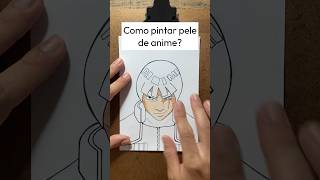 Como pintar pele de anime foryou anime [upl. by Ecirtram]