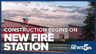 Construction begins on another Colorado Springs fire station [upl. by Fishbein]