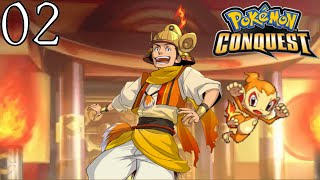 Lets Play Pokémon Conquest FR 02  Chaud patate [upl. by Myrilla737]