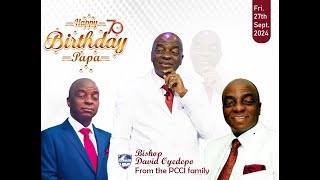 BISHOP DAVID OYEDEPO 70TH BIRTHDAY CELEBRATION  PRAISE NIGHT  DAY 4  26 SEPT 2024  YOUTH CHAPEL [upl. by Angelia]