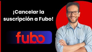 Cómo cancelar una suscripción a Fubo [upl. by Adnolehs782]