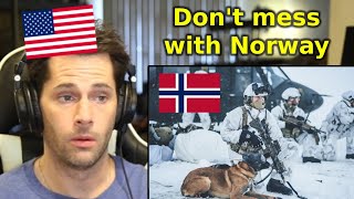 American Reacts to Kystjegerkommandoen  Norwegian Marines [upl. by Battat206]