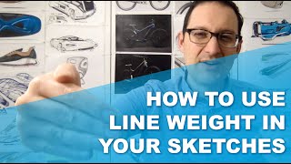 How To Use Line Weight In Your Sketches 2 Rules amp 2 Techniques [upl. by Magnusson]