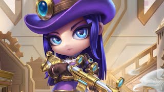 Caitlyn Classic Chibi  TFT Global Server [upl. by Trembly807]