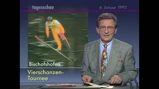 Vierschanzentournee 199495 mit Gesamtsieg von Andreas Goldberger [upl. by Cummine442]