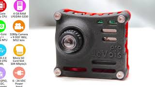 JeVoisPro Deep Learning Smart Camera  up to 13 TOPS inside [upl. by Garrard]