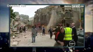 Christchurch Earthquake News Coverage [upl. by Ermentrude927]