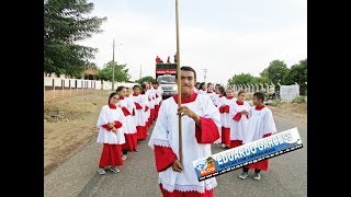 PROCISSÃO ABERTURA DOS FESTEJO DE SANTA LUZIA 2017 LUZILANDIA PI [upl. by Mohl]