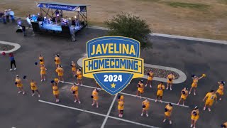 Javelina Hog Call Bonfire  Homecoming 2024 [upl. by Eiruam]