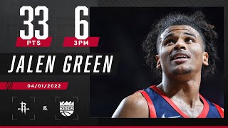 Jalen Green stays hot from 3PT range for Rockets 🚀 [upl. by Leinad]