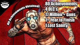 21 Borderlands 1 All Achievements took me a LITERAL YEAR to completeSO WORTH [upl. by Lemal480]