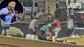 Paul Bissonnette TAKES DOWN 6 Men in Arizona Restaurant Brawl [upl. by Goodman831]