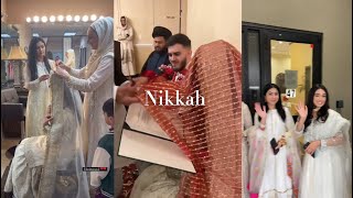 Nikkah Vlog  Fatima amp Murtaza [upl. by Gentille985]