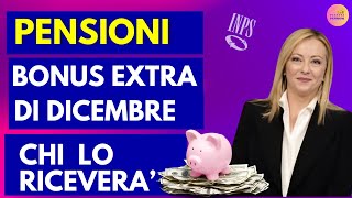 ğŸ”´PENSIONI ğŸ’° BONUS EXTRA di 155 â‚¬ da INPS ğŸ‘‰ SCOPRI CHI LO RICEVERA [upl. by Reichel]