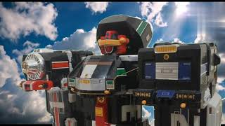 power rangers lightspeed rescue super train megazord stop motion transformation [upl. by Birck544]