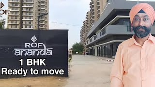 ROF Ananda  PMJAY  Affordable 1BHK Ready To Move  Sector 95 Gurgaon  9319502014 [upl. by Aihselef]