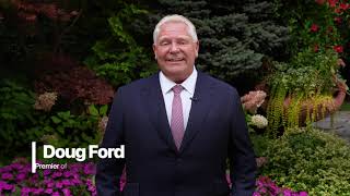 Hon Doug Ford Premier of Ontario Celebrates National Seniors Day with CARP [upl. by Elocim]