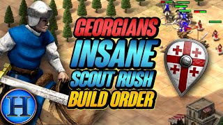 THE BEST WAY TO PLAY GEORGIANS  AoE2 Build Order [upl. by Carrington24]