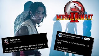 Mortal Kombat 2 Test Screening Positive Feedback Fights Are Fixed amp Johnny amp Kitana Movie amp More [upl. by Llednil]