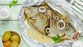 Recette  Papillotes de poisson à la marinade [upl. by Richia]