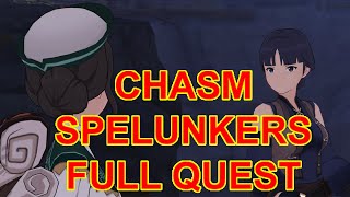 Chasm Spelunkers Full Quest [upl. by Naltiac371]