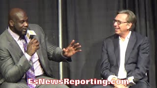 Shaq on the challenges of raising his son  EsNews Boxing [upl. by Voccola]