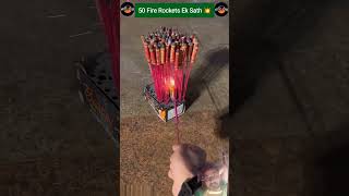 fireworks 101 rockets 🚀 👌 crakers satisfying diwali [upl. by Miles]