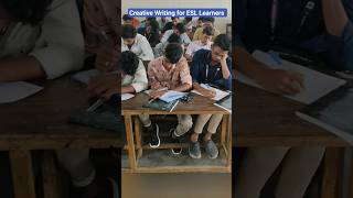 ELT  Creative Writing creativity english trending class activity sathikulameen [upl. by Araes]