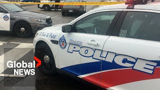 14yearold boy charged in connection with Toronto mass shooting that left 2 men dead [upl. by Yarrum]