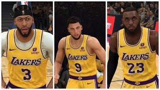 Zach LaVine On The Lakers Simulation In NBA 2k [upl. by Ardnuasak]