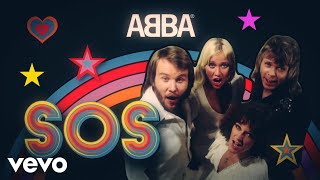 ABBA  SOS Official Lyric Video [upl. by Orazal]